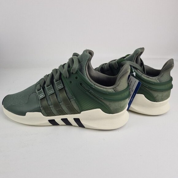 Adidas EQT Support ADV Originals Womens Green Running Sneakers - Picture 9 of 13